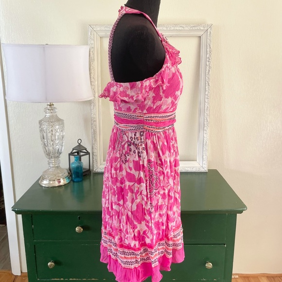 Sexy Silk Summer Dress - Picture 4 of 11